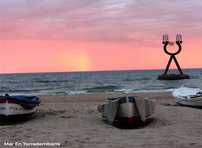 Fantastica Casa Con Piscina Y Playa ,Torredembarra-Tarragona Villa Pobla de Montornes ภายนอก รูปภาพ